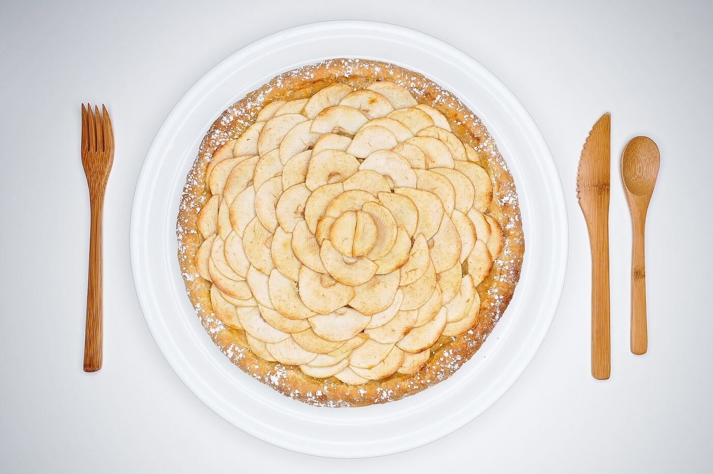 Golden apple pie